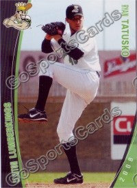 2008 Clinton LumberKings Ryan Tatusko