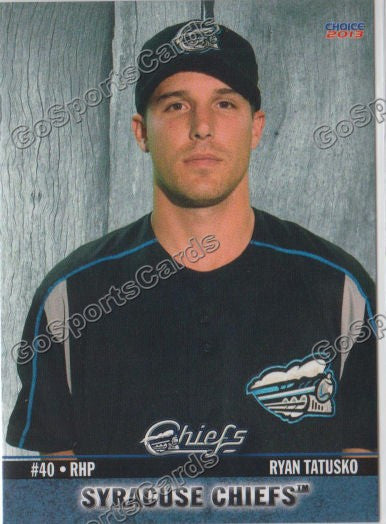 2013 Syracuse Chiefs Ryan Tatusko
