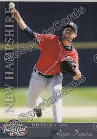 2012 New Hampshire Fisher Cats Ryan Tepera