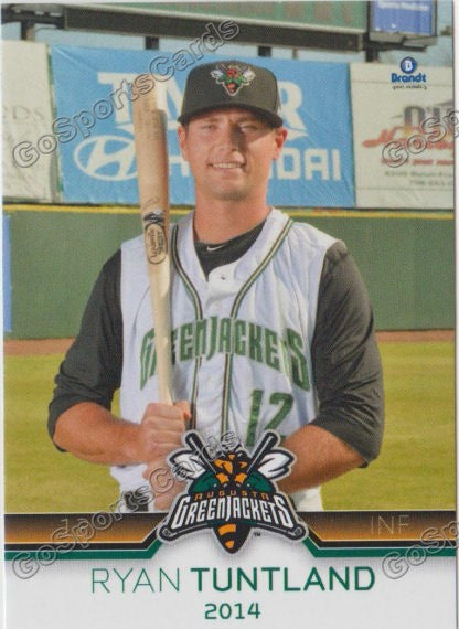 2014 Augusta Greenjackets Ryan Tuntland