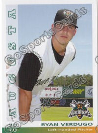2010 Augusta GreenJackets Ryan Verdugo