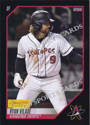 2022 Albuquerque Isotopes SGA Ryan Vilade