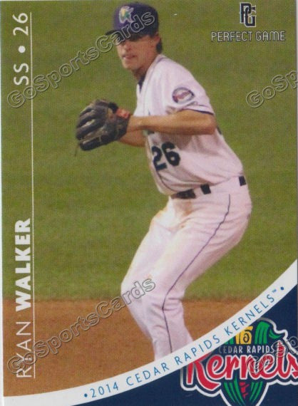 2014 Cedar Rapids Kernels Ryan Walker