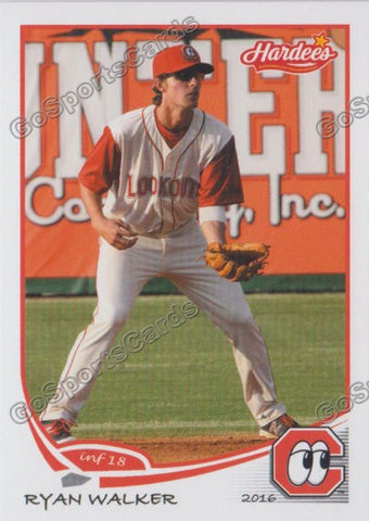 2016 Chattanooga Lookouts Ryan Walker
