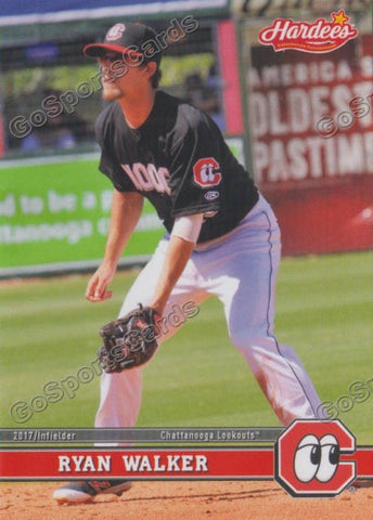 2017 Chattanooga Lookouts Ryan Walker