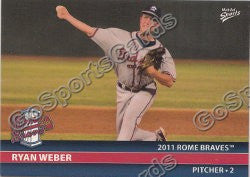 2011 Rome Braves Ryan Weber