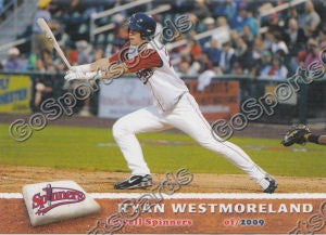 2009 Lowell Spinners Ryan Westmoreland