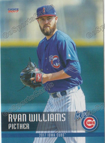 2017 Iowa Cubs Ryan Williams