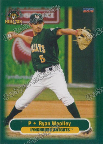 2013 Lynchburg Hillcats Ryan Woolley