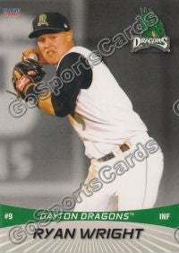 2012 Dayton Dragons Ryan Wright