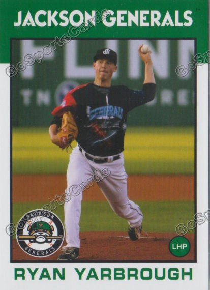 2016 Jackson Generals Ryan Yarbrough