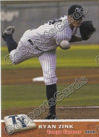 2009 Tampa Yankees Ryan Zink