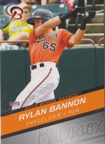 2018 Bowie Baysox Update Rylan Bannon