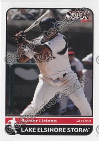 2012 Lake Elsinore Storm Rymer Liriano