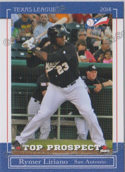 2014 Texas League Top Prospect Rymer Liriano
