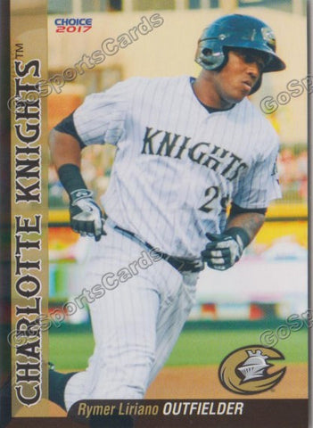 2017 Charlotte Knights Rymer Liriano