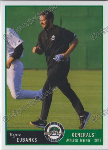 2017 Jackson Generals Ryne Eubanks