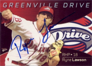 Ryne Lawson 2008 Greenville Drive (Autograph)
