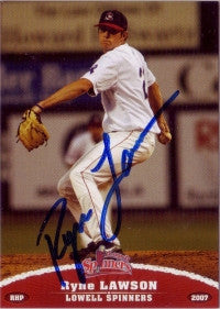 Ryne Lawson 2007 Lowell Spinners (Autograph)