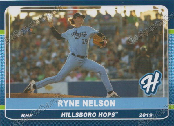 2019 Hillsboro Hops Ryne Nelson