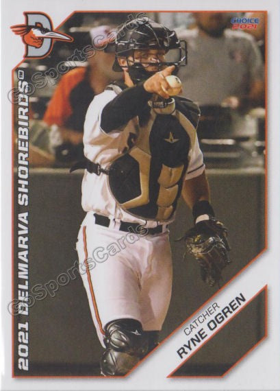 2021 Delmarva Shorebirds Ryne Ogren