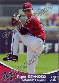 2009 Mississippi Braves Ryne Reynoso
