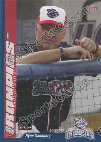 2011 Lehigh Valley IronPigs Update Ryne Sandberg