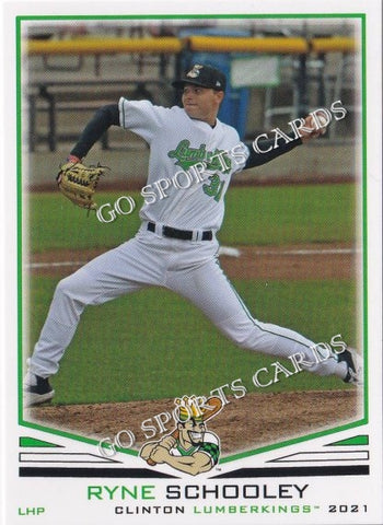 2021 Clinton LumberKings Ryne Schooley