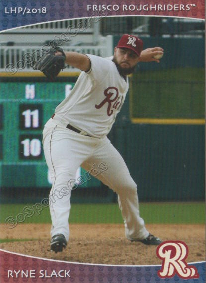 2018 Frisco RoughRiders Ryne Slack