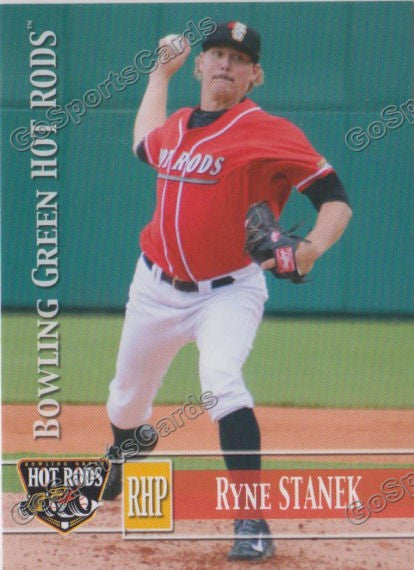 2014 Bowling Green Hot Rods Ryne Stanek