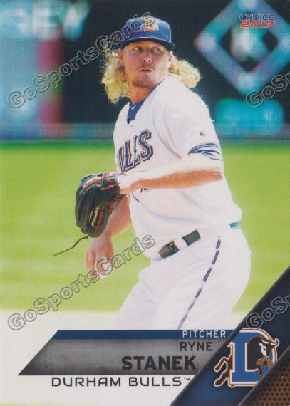 2017 Durham Bulls Ryne Stanek