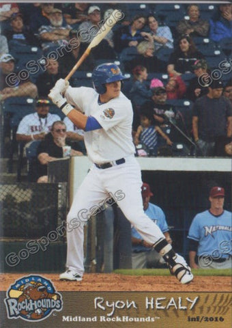 2016 Midland RockHounds Ryon Healy