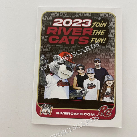 2023 Sacramento River Cats Pocket Schedule