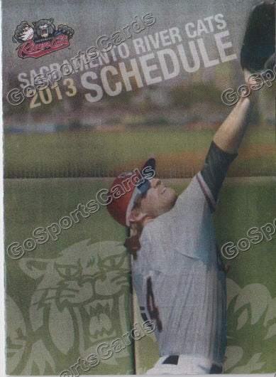 2013 Sacramento River Cats Pocket Schedule