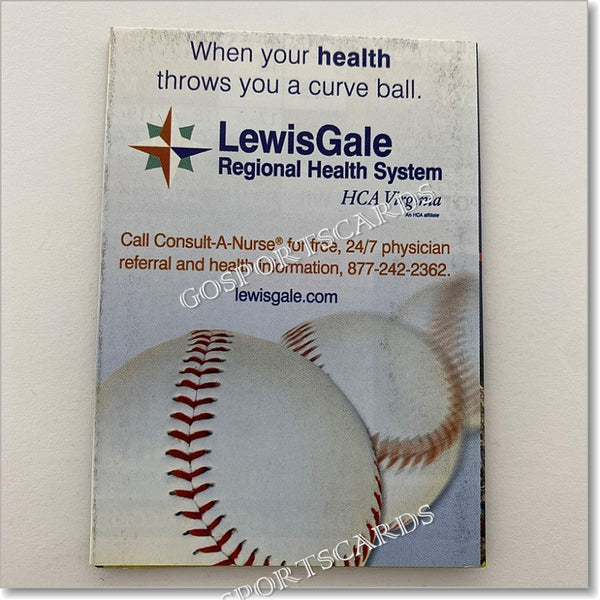 2015 Salem Red Sox Pocket Schedule
