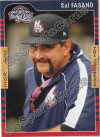 2011 New Hampshire Fisher Cats Sal Fasano