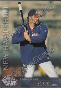2012 New Hampshire Fisher Cats Sal Fasano