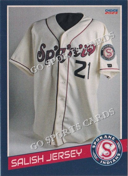 2023 Spokane Indians Salish Jersey