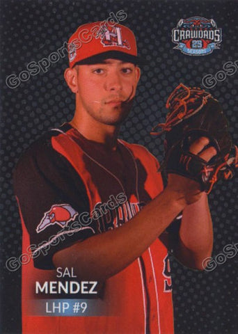 2017 Hickory Crawdads Sal Mendez