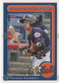 2011 Binghamton Mets Salomon Manriquez