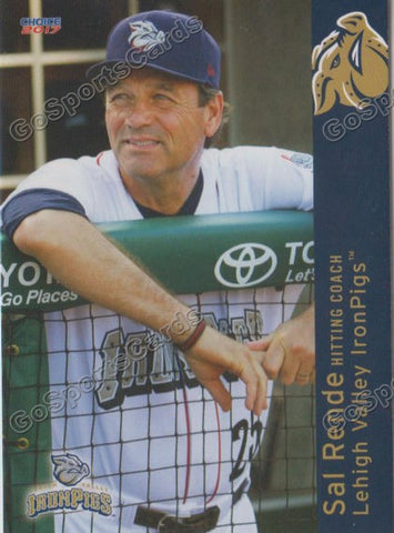 2017 Lehigh Valley IronPigs Sal Rende