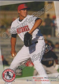 2012 Billings Mustangs Sal Romano