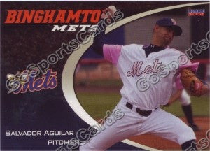 2008 Binghamton Mets Salvador Aguilar