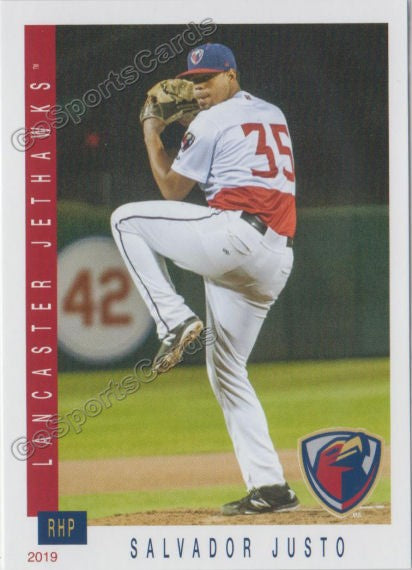 2019 Lancaster JetHawks Salvador Justo