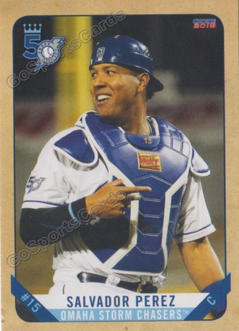 2018 Omaha Royals Salvador Perez