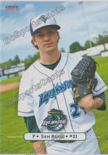 2013 Vermont Lake Monsters Sam Bragg