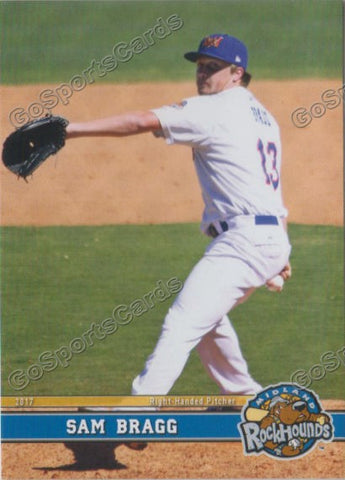 2017 Midland RockHounds Sam Bragg