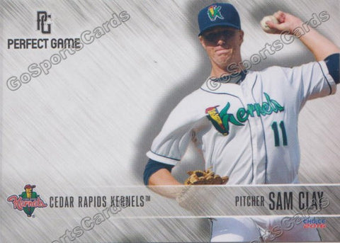 2016 Cedar Rapids Kernels Sam Clay