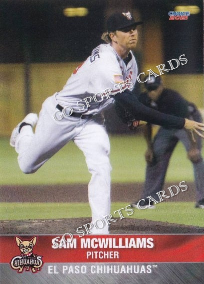 2021 El Paso Chihuahuas Sam McWilliams