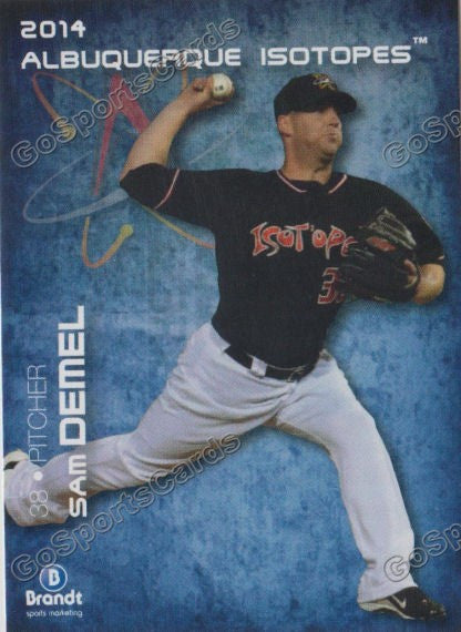 2014 Albuquerque Isotopes Sam Demel
